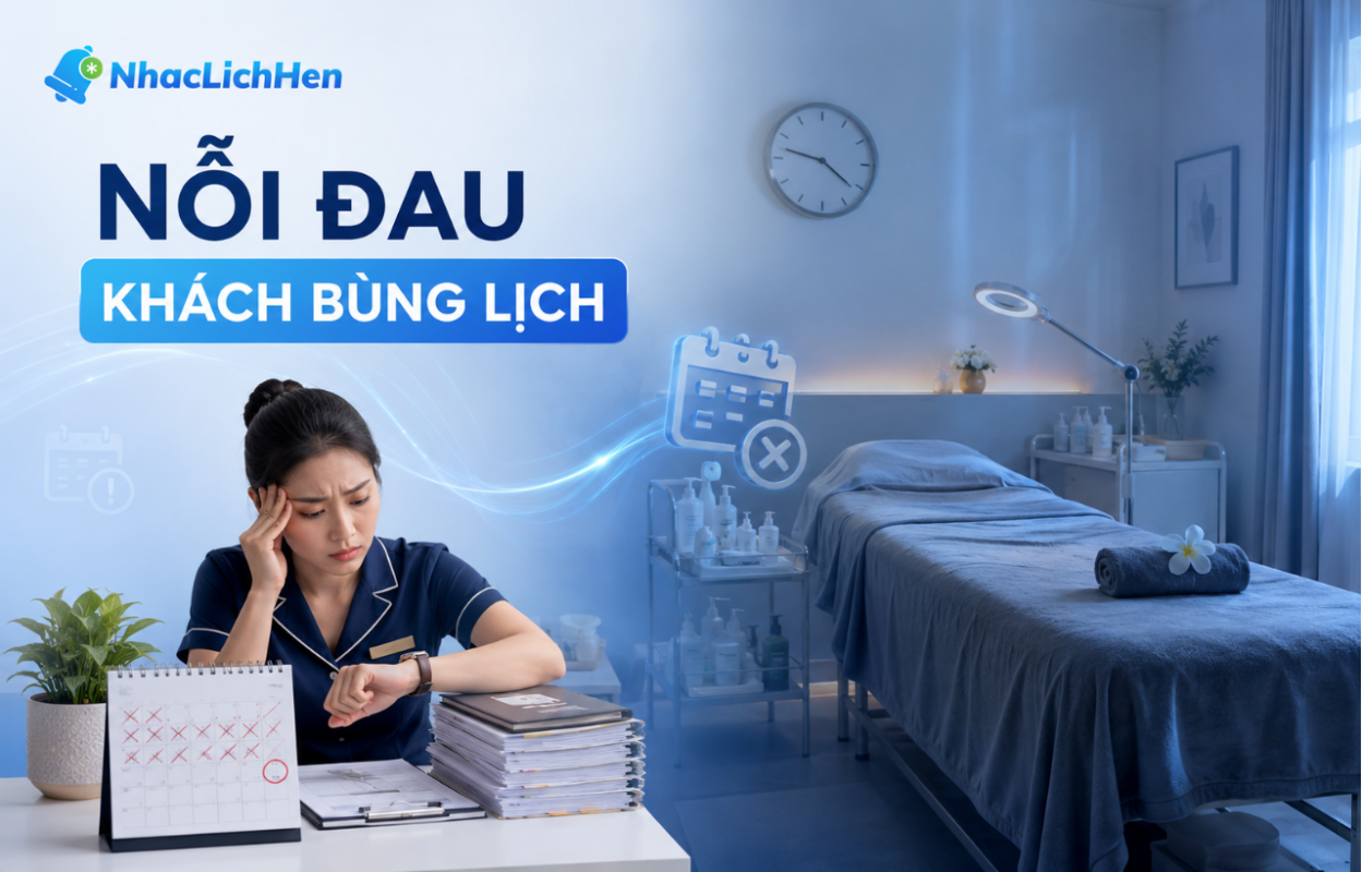 Các phòng khám, spa nhỏ luôn đau đầu vì chuyện nhắc lịch