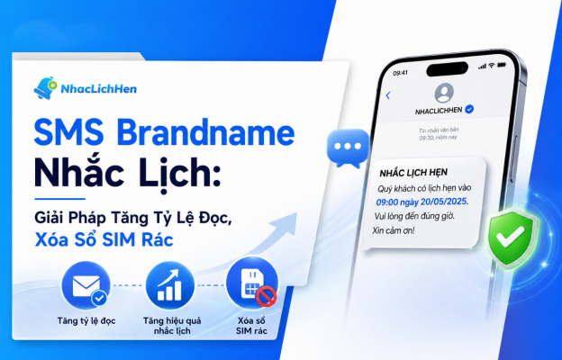 SMS Brandname Nhắc Lịch: Giải Pháp Tăng Tỷ Lệ Đọc, Xóa Sổ SIM Rác