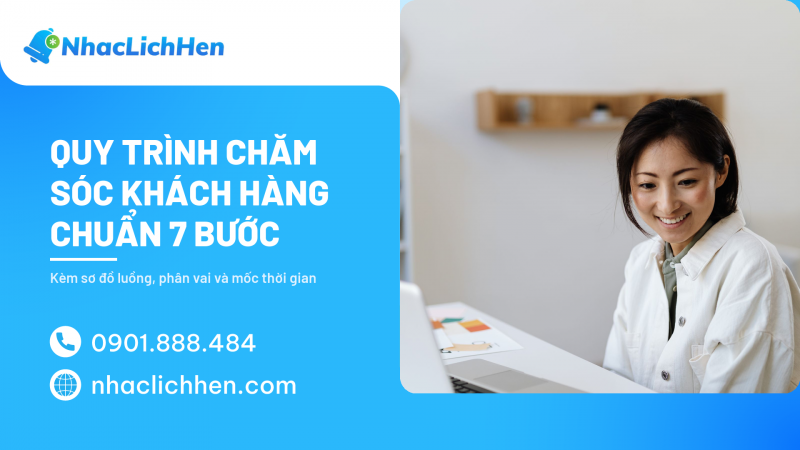 Quy Trình Chăm Sóc Khách Hàng Chuẩn 7 Bước + Sơ Đồ Áp Dụng Ngay (2026)