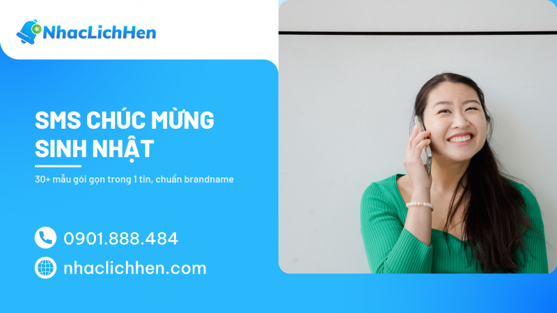 SMS Chúc Mừng Sinh Nhật: 30+ Mẫu Gói Gọn Trong 1 Tin (Chuẩn Brandname 2026)