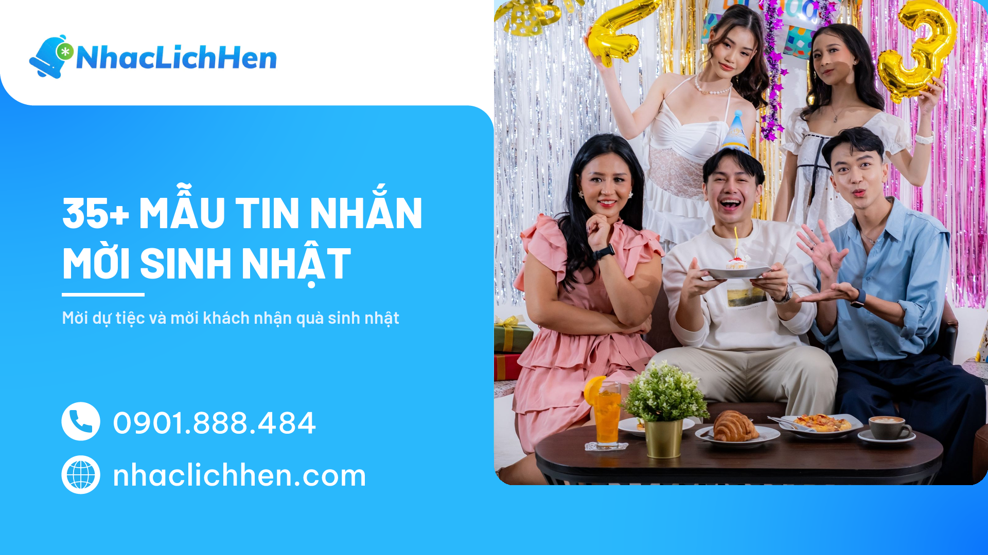 35+ Mẫu Tin Nhắn Mời Sinh Nhật: Mời Dự Tiệc Và Mời Khách Nhận Quà (2026)