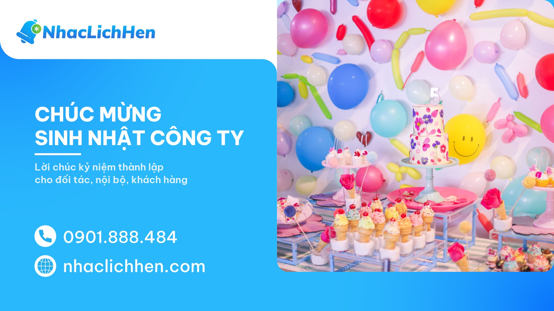 Chúc mừng sinh nhật công ty 2026: Trọn bộ lời chúc ý nghĩa và kịch bản tri ân khách hàng