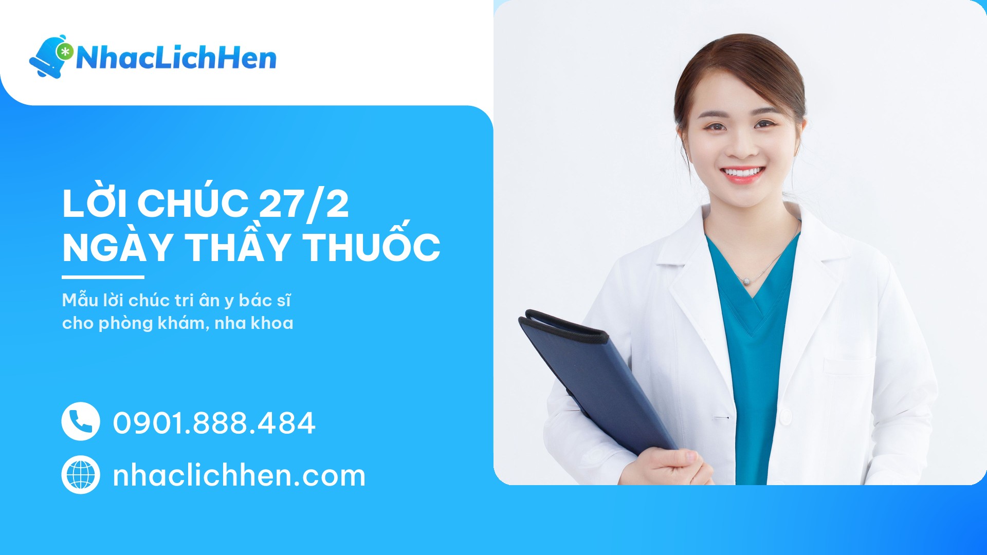 Lời chúc 27/2 ý nghĩa năm 2027 và giải pháp gửi tin tự động cho phòng khám
