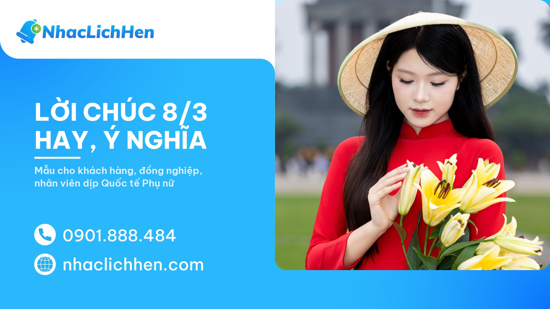 Lời chúc 8/3 hay nhất 2027: Trọn bộ mẫu tin nhắn và cách gửi tự động