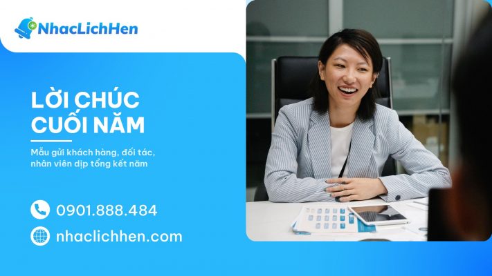 Lời chúc cuối năm 2026: Tuyển tập mẫu tin tri ân và giữ lịch hẹn cho cơ sở dịch vụ