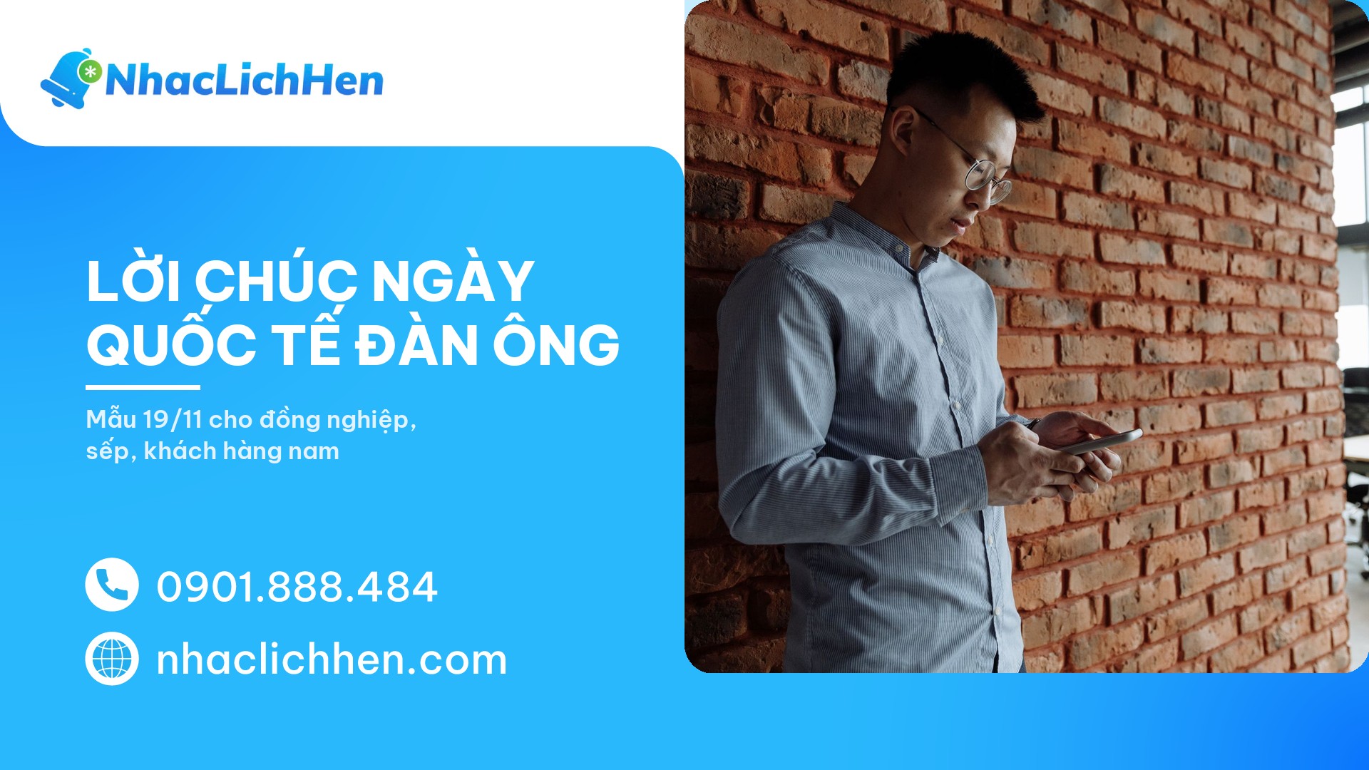 Lời chúc ngày Quốc tế Đàn ông 2026: 80+ mẫu tinh tế cho khách hàng, đối tác và nội bộ