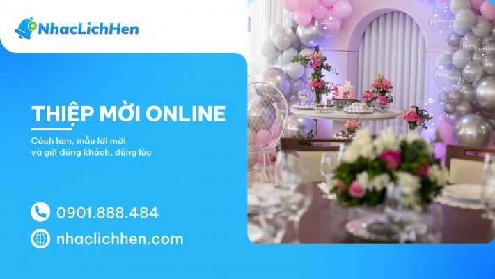 Thiệp mời online 2026: Cẩm nang tạo, gửi và 15+ mẫu chuyên nghiệp