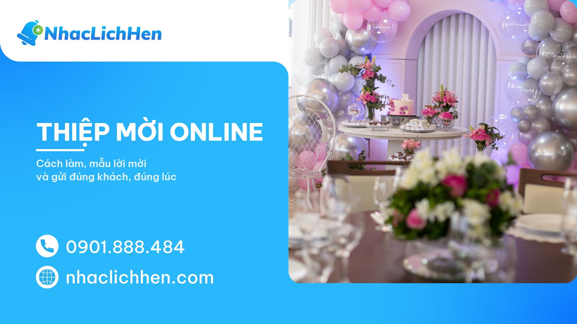 Thiệp mời online 2026: Cẩm nang tạo, gửi và 15+ mẫu chuyên nghiệp